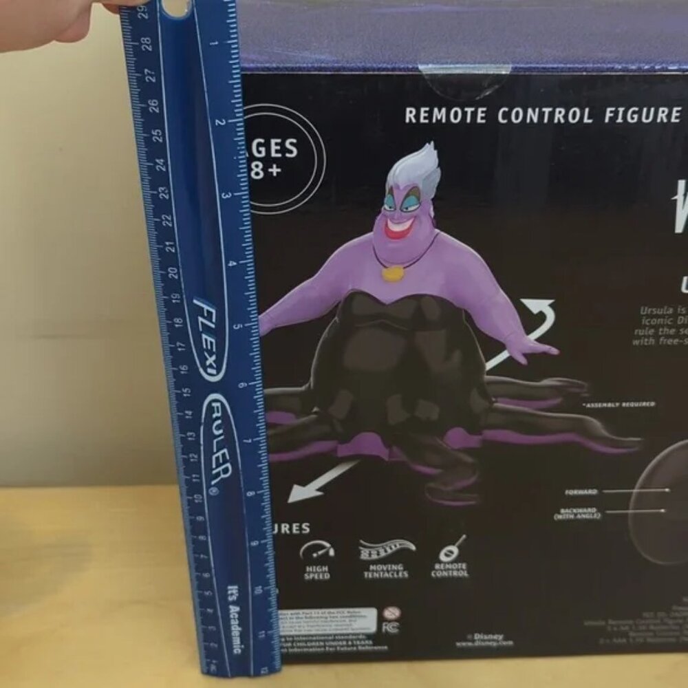 Disney Villains Ursula Remote Control Figure Brand New - Picture 4 of 14
